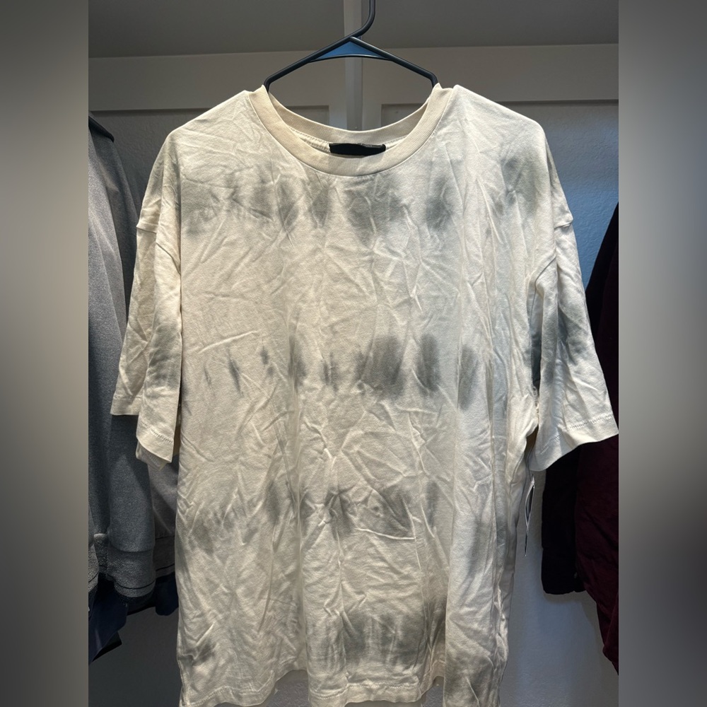 Oversized off white shirt